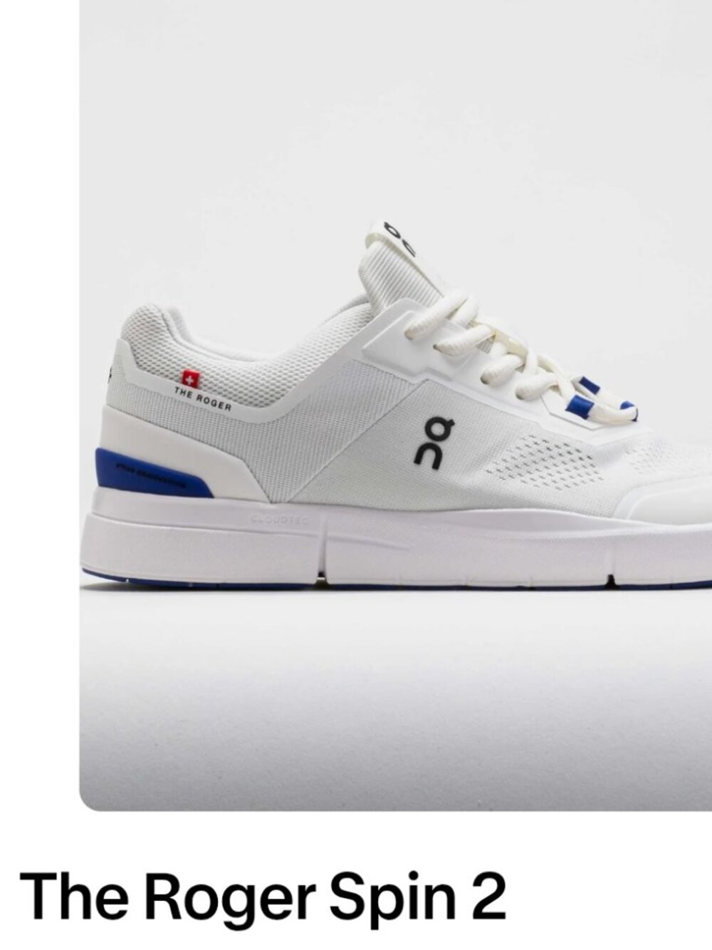 like new On Cloud The Roger Spin 2 Trainer Sneakers
